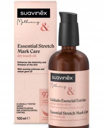 SUAVINEX OLEJEK DO CIAŁA PRZECIW ROZSTĘPOM NATURALNY DELIKATNY 100ML