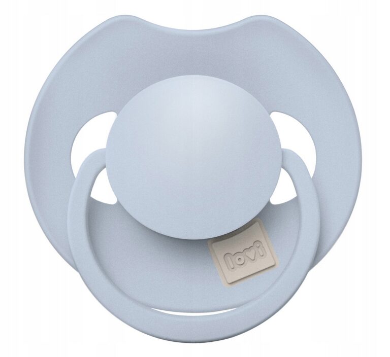 LOVI SMOCZEK USPOKAJAJĄCY DYNAMICZNY SILIKONOWY PRIME W ETUI 0-6M BABY BLUE
