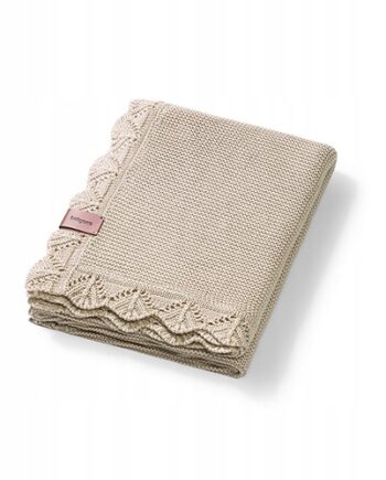 BABYONO KOCYK BAMBUSOWY NIEMOWLĘCY JASNE BEŻ 75X100CM 1674/02