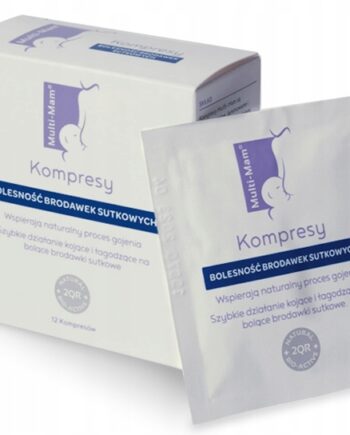 MULTI MAM KOMPRESY NA BOLESNE SUTKI BRODAWKI 12 SZ