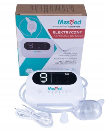 MESMED ELEKTRYCZNY ASPIRATOR DO NOSA DLA DZIECI HAPPINOSEK MM-127