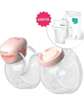 BABYONO LAKTATOR MUSZLOWY ELEKTRYCZNY PODWÓJNY TWINNY