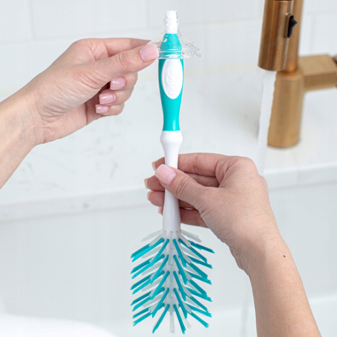 DR BROWNS SZCZOTKA DO MYCIA BUTELEK LUX + MAŁA SZCZOTECZKA