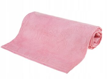 BOCIOLAND PIELUSZKA BAMBUSOWA OTULACZ 75x75 RÓŻOWA