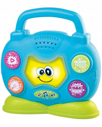 DUMEL ZABAWKA BOOMBOX MUZYKA MELODIE SWIATEŁKA