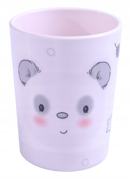 BOCIOLAND ZESTAW NACZYŃ Z MELAMINY DLA DZIECI 5 ELEMENTÓW PANDA