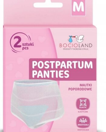 BOCIOLAND MAJTKI POPORODOWE SIATECZKA 2 SZTUKI M