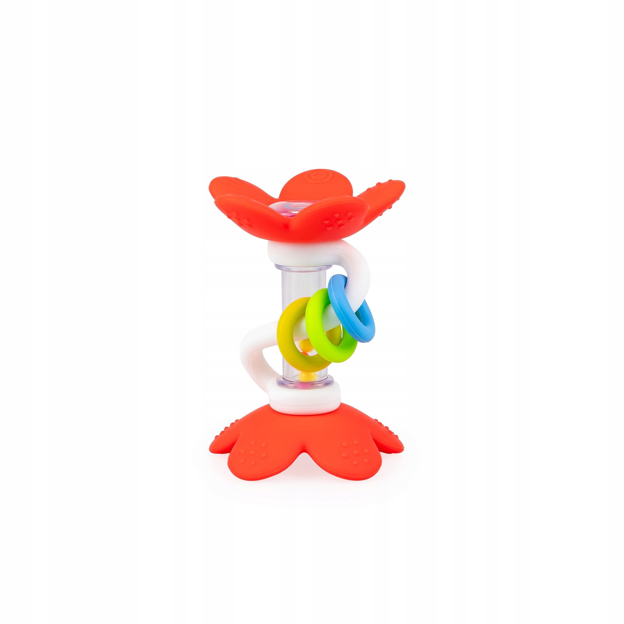 GiliGums GRZECHOTKA GRZECHOCZĄCE KWIATKI CZERWONE 3M+