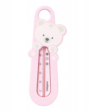 BABYONO TERMOMETR DO KĄPIELI MIŚ RÓŻOWY