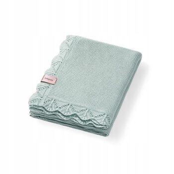 BABYONO KOCYK BAMBUSOWY NIEMOWLĘCY SZAŁWIOWY 75X100CM 1674/04