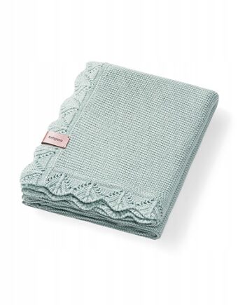 BABYONO KOCYK BAMBUSOWY NIEMOWLĘCY SZAŁWIOWY 75X100CM 1674/04