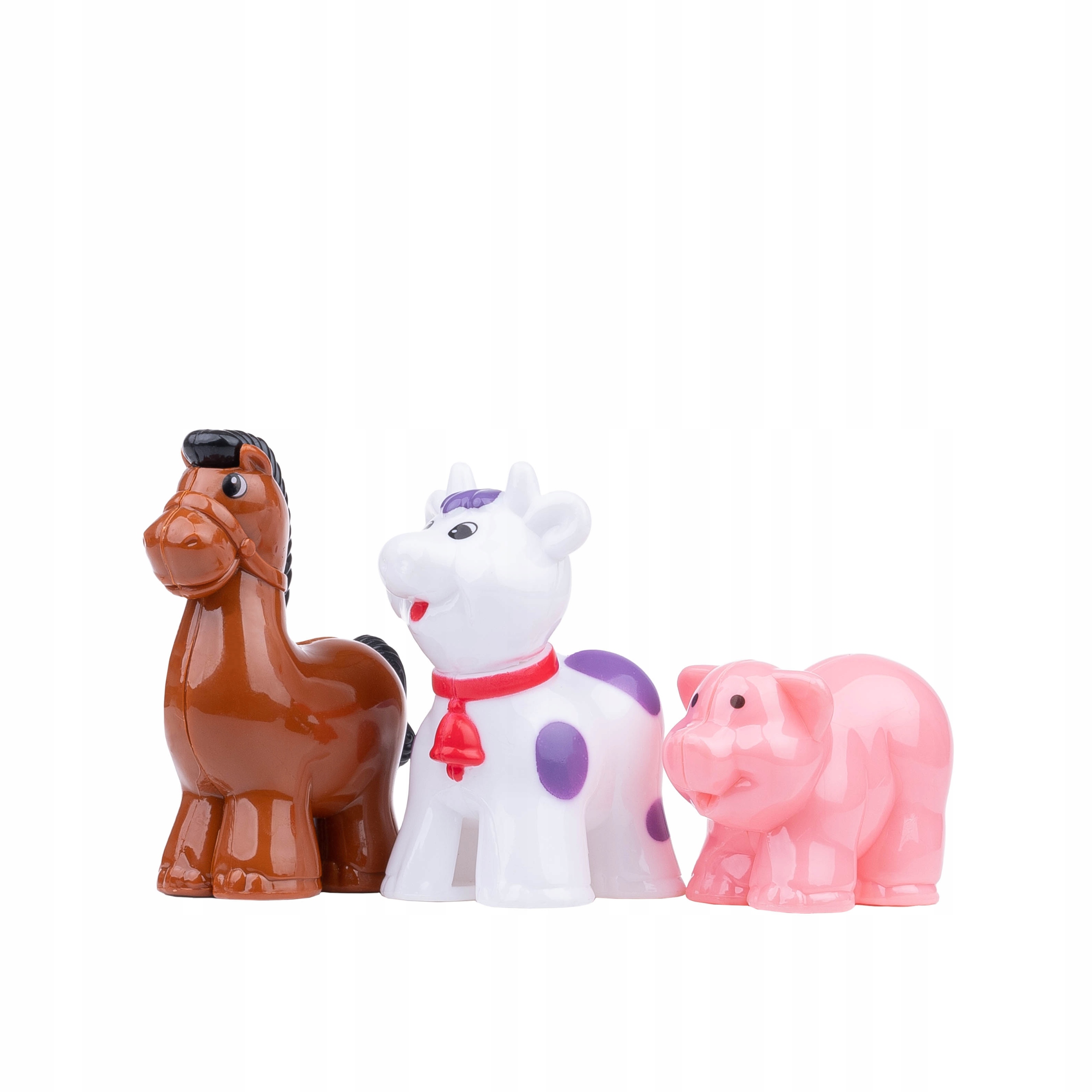 DUMEL TRAKTOR Z PRZYCZEPĄ FARMER + 5 ZWIERZĄTEK JEŹDZI MELODIE 12M+