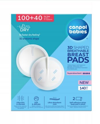 CANPOL WKŁADKI LAKTACYJNE PASKIEM SAMOPRZ. 140SZT