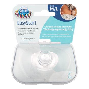 CANPOL Osłonki Piersi 2 szt + Pojemnik 18/603 M/L