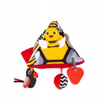 BALIBAZOO ZABAWKA SENSORYCZNA PIRAMIDKA MIŚ POLARNY DELUXE 0M+