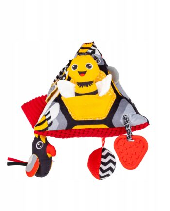 BALIBAZOO ZABAWKA SENSORYCZNA PIRAMIDKA MIŚ POLARNY DELUXE 0M+