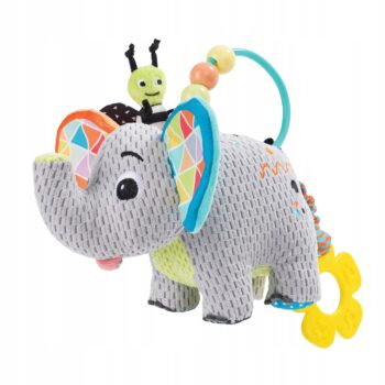 BALIBAZOO ZABAWKA Z WIBRACJĄ SŁOŃ ELVIS DELUXE SENSORYCZNA 0M+