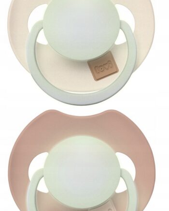 LOVI SMOCZEK USPOKAJAJĄCY DYNAMICZNY SILIKONOWY PRIME 18M+ ŚWIECĄCY BLUSH