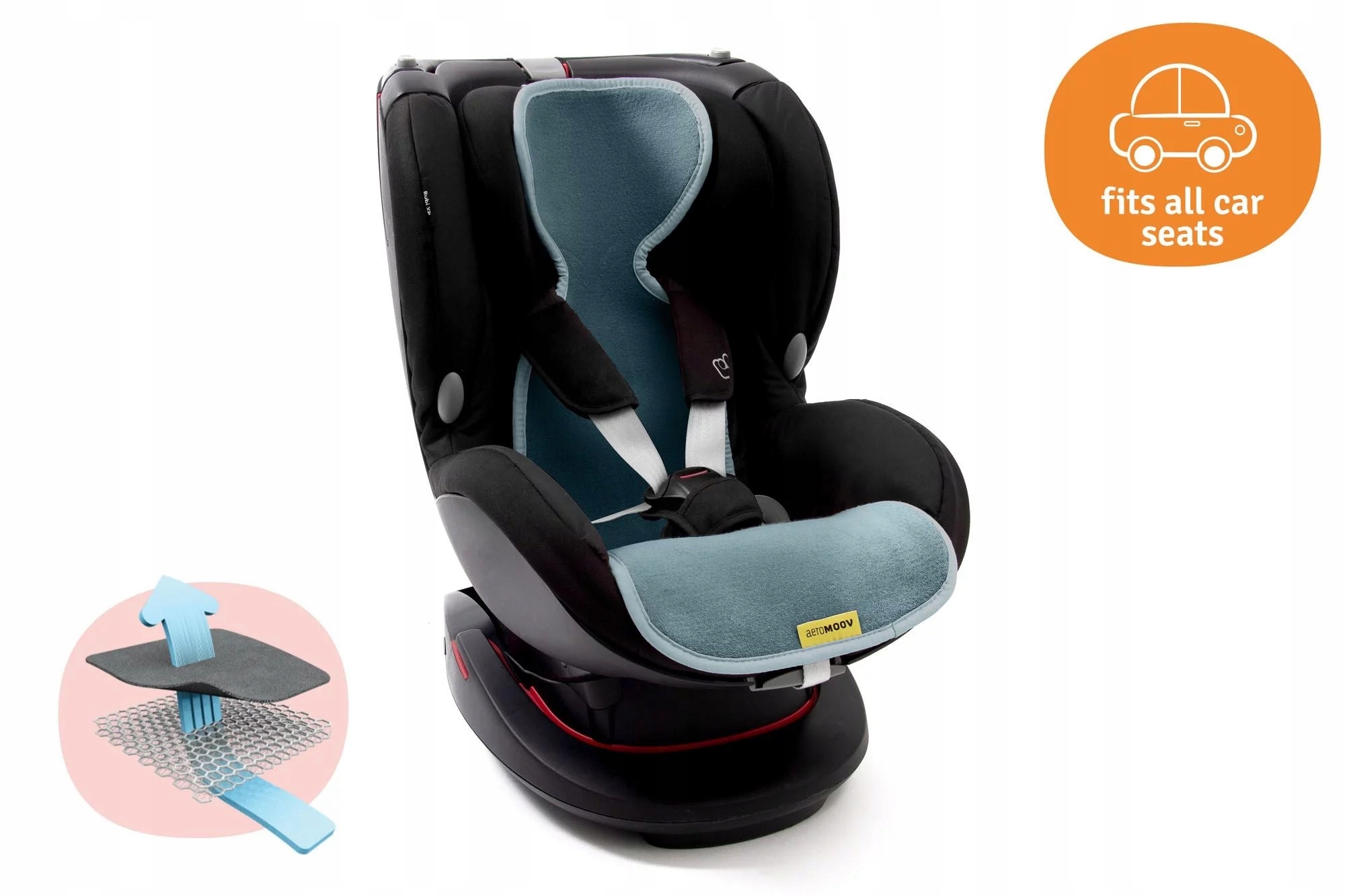 AEROMOOV MATA WKŁADKA ANTYPOTOWA DO FOTELIKA 9-18KG GR.1 MINT