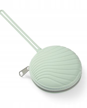 BABYONO SILIKONOWY POJEMNIK ETUI NA SMOCZEK NA ZAMEK NA DWA SMOCZKI SZAŁWIA