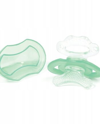 Babyono Silikonowy gryzak dla niemowląt ZIELONY