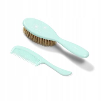 Babyono Szczotka grzebień do włosów natur. włosie