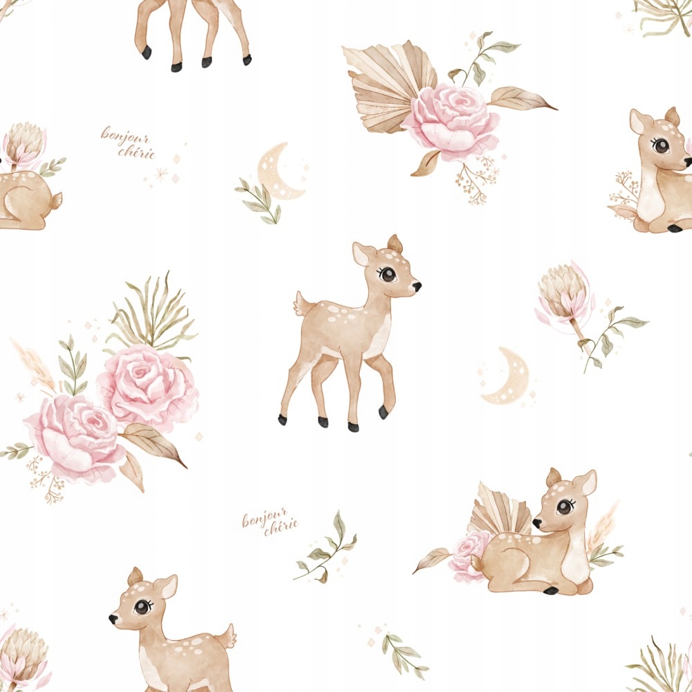 BONJOUR CHERIE KOŁDRA KOŁDERKA BAMBUSOWA 75X100CM SARENKI