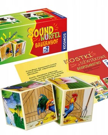 KOSTKI DŹWIĘKOWE GOSPODARSTWO ODGŁOSY RÓŻNYCH ZWIERZĄT