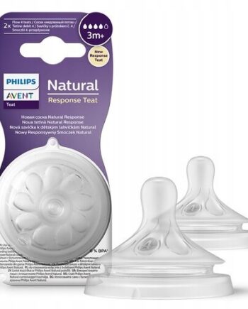 AVENT SMOCZEK RESPONSYWNY NATURAL 3M+ 2 SZTUKI