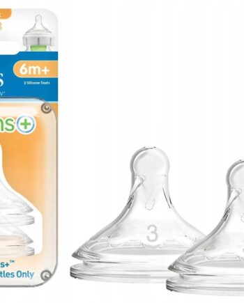 DR BROWN'S Smoczki OPTIONS+ but. Szer 6m+ 2szt NEW