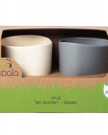 EKOALA ZESTAW KUBKÓW DLA DZIECI 100% BIOPLASTIK