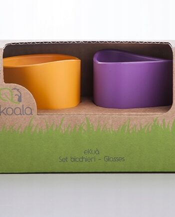 EKOALA ZESTAW KUBKÓW DLA DZIECI 100% BIOPLASTIK