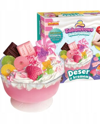 DUMEL ZESTAW KREATYWNY ZABAWKOWE DEKOROWANIE DESER Z KREMEM