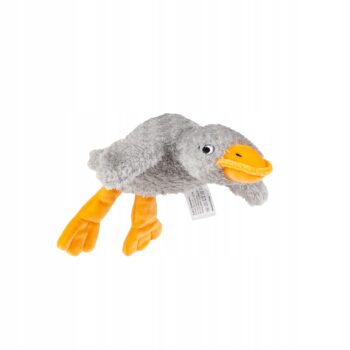 BALIBAZOO SENSORYCZNA GĘŚ SZARA MIĘKKA WYPEŁNIONA KULKAMI 0M+