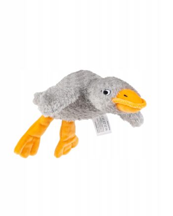 BALIBAZOO SENSORYCZNA GĘŚ SZARA MIĘKKA WYPEŁNIONA KULKAMI 0M+