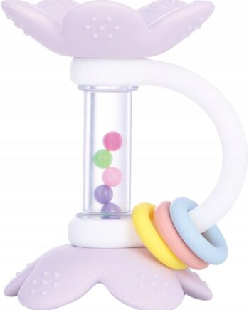 GiliGums GRZECHOTKA GRZECHOCZĄCE KWIATKI LILIOWY 3M+