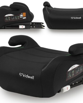 KIDWELL PODKŁADKA SAMOCHODOWA PODDUPNIK OVAN BLACK OD 125CM DO 150CM ISOFIX