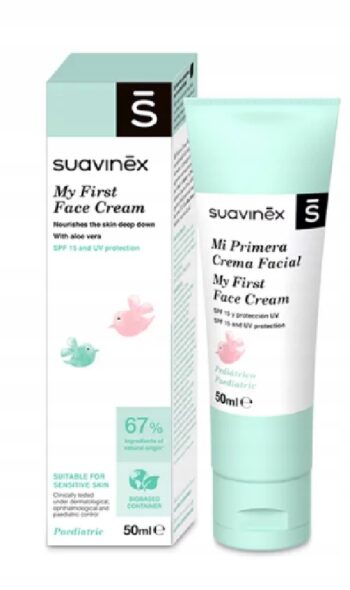 SUAVINEX PIERWSZY KREM DO TWARZY 50ML NAWILŻA