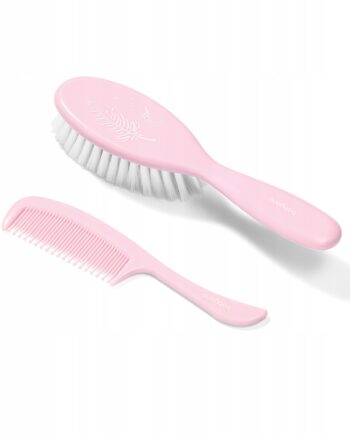 BABYONO SZCZOTKA I GRZEBIEŃ DLA NIEMOWLĄT MIĘKKIE WŁOSIE 569/03