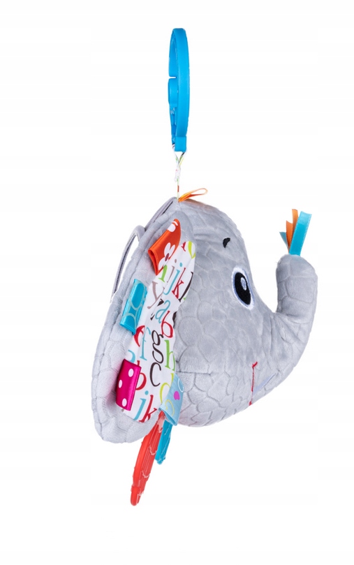 BALIBAZOO ZAWIESZKA GRYZAK MUZYCZNY SŁOŃ Z LUSTERKIEM