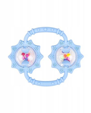 GiliGums GRZECHOTKA GRYZAK SŁONECZNIKI NIEBIESKA 3M+