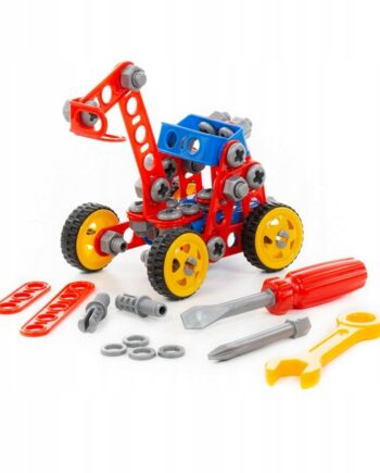 POLESIE KLOCKI KONSTRUKCYJNE ZESTAW WYNALAZCA 97 ELEMENTÓW