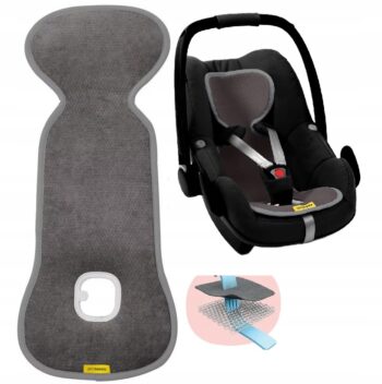 AEROMOOV MATA WKŁADKA ANTYPOTOWA DO FOTELIKA 0-13KG GR.0 ANTRACYT