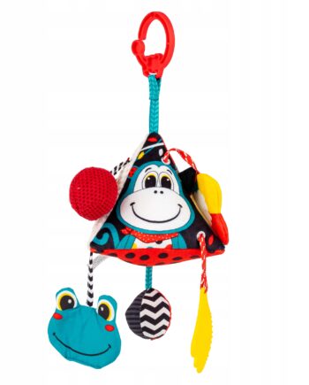 BALIBAZOO ZAWIESZKA KONTRASTOWA PIRAMIDKA KROWA SENSORYCZNA 0M+