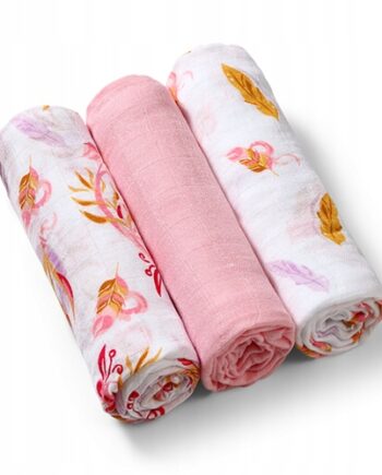 BABYONO PIELUSZKI PIELUSZKA BAMBUS MIĘKKIE 3 SZT