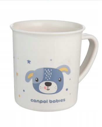 CANPOL KUBEK PLASTIKOWY Z UCHEM DLA DZIECKA 170ML CUTE ANIMALS