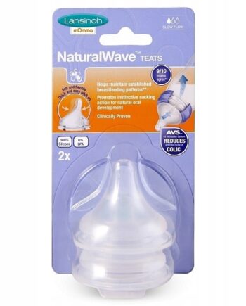LANSINOH Smoczki NaturalWave o wolnym przepływie