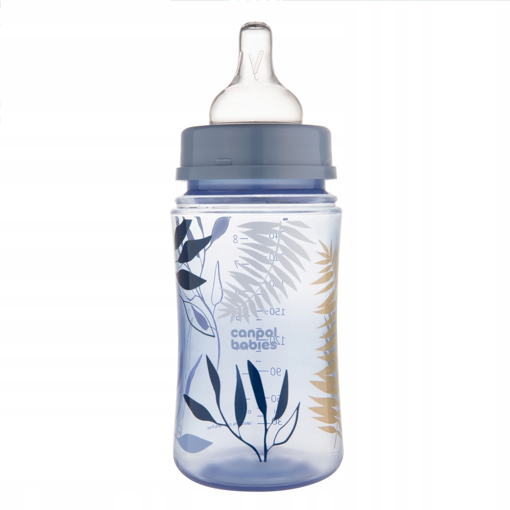 CANPOL BUTELKA ANTYKOLKOWA EASYSTART GOLD 240ML SMOCZEK 3M+