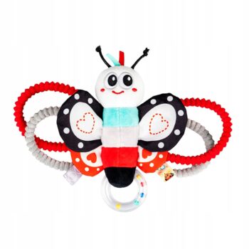 BALIBAZOO GRZECHOTKA MOTYL ANTEK DZWONECZEK ZRÓŹNICOWANE MATERIAŁY 0M+