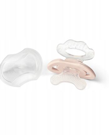 BABYONO SILIKONOWY GRYZAK DLA NIEMOWLĄT NA ZĄBKOWANIE BEŻOWY 1008/04